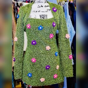 NWT It’s Always Greener Mini Dress And Shrug Set dELiA*s by Dolls Kill MED